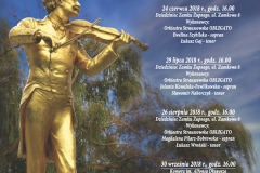 PLAKAT Popołudnie ze Straussem 2018
