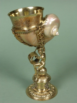 1 Puchar  „nautilus”, Norymberga, 1603–1609, Muzeum Narodowe w Krakowie