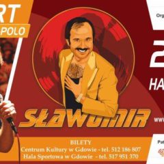 Toronto, Chicago, New Jersey…Gdów! Już jutro koncert Sławomira w Gminnej Hali Sportowej w Gdowie