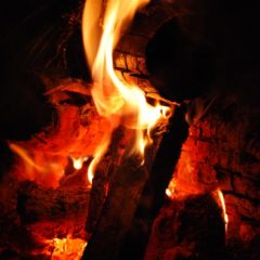 Nocny pożar w Wiatowicach