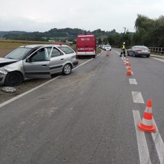 Kolizja w Bilczycach i wypadek w Gdowie