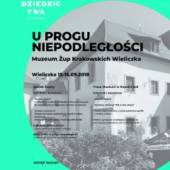 Europejskie Dni Dziedzictwa 2018- 15 i 16 września