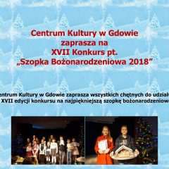 Weź udział w konkursie Centrum Kultury na Szopkę Bożonarodzeniową
