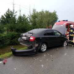 Wypadek na ul. Stadnickiej