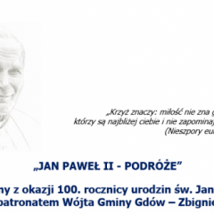 Konkurs plastyczny „Jan Paweł II – podróże”