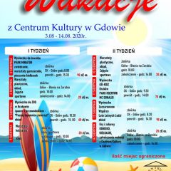 Wakacje z Centrum Kultury w Gdowie