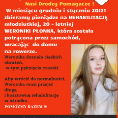 Pomagamy Weronice z Fałkowic
