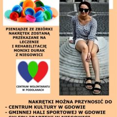 Trwa zbiórka nakrętek dla Pani Moniki