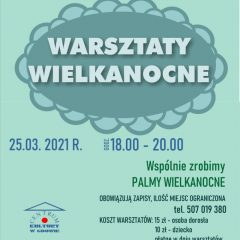 Centrum Kultury zaprasza na warsztaty wielkanocne