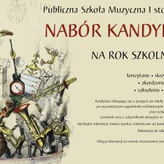 Trwa nabór kandydatów do Publicznej Szkoły Muzycznej I stopnia w Gdowie na rok szkolny 2021/2022
