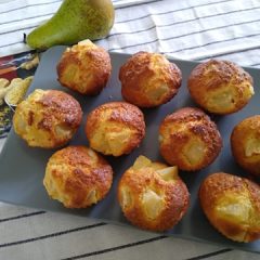 Kącik Kulinarny: muffiny z gruszkami i imbirem