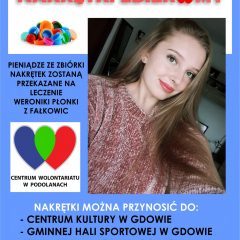 Trwa zbiórka plastikowych nakrętek dla Weroniki Płonki z Fałkowic