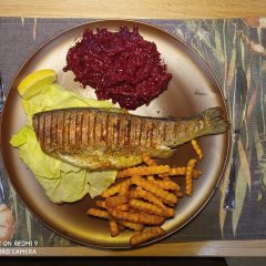 Kącik Kulinarny: grillowany pstrąg