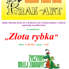 Teatrzyk dla dzieci już w najbliższy piątek w Centrum Kultury w Gdowie