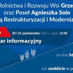 Już dziś webinar „Dotacje dla rolnictwa”