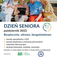 Dzień Seniora – dyżury ekspertów krakowskiego ZUS