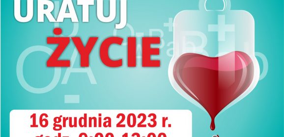 Zbiórka krwi już 16 grudnia w Centrum Kultury w Gdowie