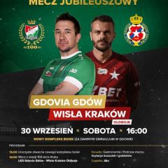 Piłkarskie święto w Gdowie. Gdovia Gdów zaprasza na mecz jubileuszowy z oldbojami Wisły Kraków na nowym boisku.