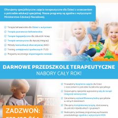 „Iskierkowo” – darmowe przedszkole w Gdowie dla dzieci z orzeczeniem o potrzebie edukacji specjalnej – trwa nabór!
