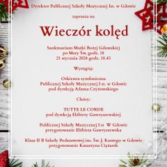 Zaproszenie na „Wieczór Kolęd” w Sanktuarium Narodzenia NMP w Gdowie