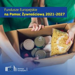 Od 1 lutego 2024r r. Gminny Ośrodek Pomocy Społecznej w Gdowie przyjmuje wnioski, dzięki którym można uzyskać pomoc żywnościową w ramach programu Fundusze Europejskie na Pomoc Żywnościową.