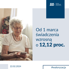 Od marca emerytury i renty w górę