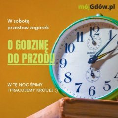 Uwaga: Zmiana czasu na letni