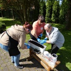 Warsztaty Terapii Zajęciowej w Podolanach pełne atrakcji. Hortiterapia, wyjazd na Targi Pracy, integracyjne warsztaty ceramiczne