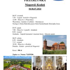 Pielgrzymka Niegowić – Kodeń