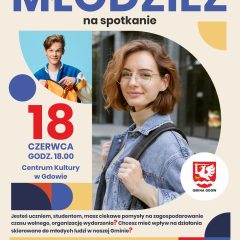 Zaproszenie na spotkanie młodzieży w Gdowie