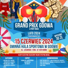 Zaproszenie na Grand Prix Gdowa w tenisie stołowym Lato 2024