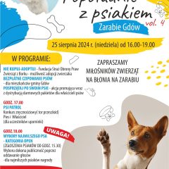Czwarte „Popołudnie z psiakiem” na gdowskim zarabiu