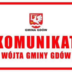 Komunikat Wójta Gminy Gdów
