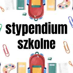Nabór wniosków o stypendium szkolne