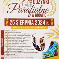 Zbliżają się Dożynki Parafialne w Gdowie