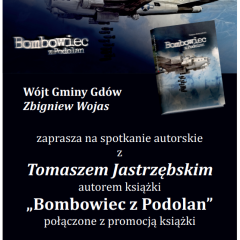 Bombowiec z Podolan- niezwykła historia ostatniego lotu „Flak Happy Baby” – Spotkanie autorskie z Tomaszem Jastrzębskim