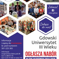 Dołącz do Gdowskiego Uniwersytetu III Wieku