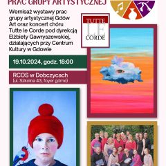 Wernisaż wystawy grupy Gdów Art w Dobczycach