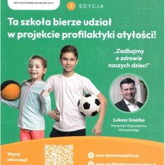Z zdrowiem na co dzień. Ruch i zdrowe odżywianie w Szkole Podstawowej w Niegowici