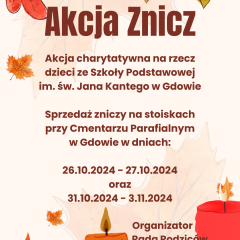 Akcja Znicz w Gminie Gdów – wspierajmy lokalne szkoły