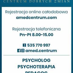 Amed Centrum Dobrych Zmian. Nowe Centrum Pomocy Psychologiczno- Pedagogicznej w Gdowie.
