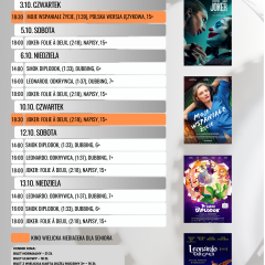 Kino Wielicka Mediateka zaprasza