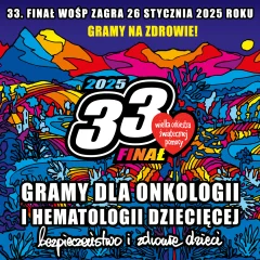 Zostań wolontariuszem 33. Finału WOŚP