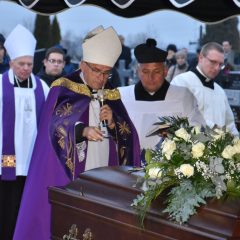 Ostatnie pożegnanie Śp. Ks. Kan. Stanisława Jarguza