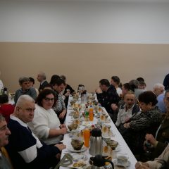Pełne ciepła i świątecznych życzeń Spotkanie w ŚDS w Zagórzanach
