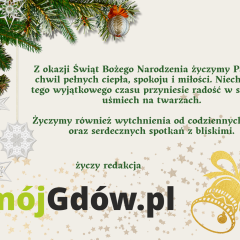 Życzenia Bożonarodzeniowe dla Czytelników od redakcji Mój Gdów