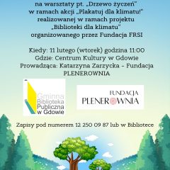Warsztaty „Drzewo życzeń” – twórzmy przyszłość dla klimatu!