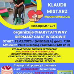 Fundacja MK 12.31 zaprasza do udziału w kiermaszu charytatywnym.