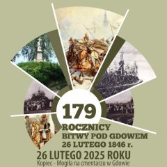 Zaproszenie na 179. rocznicę Bitwy pod Gdowem