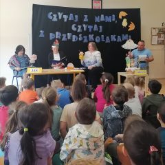 Spotkanie z przedszkolakami w Gdowie w ramach kampanii „CZYTAJ Z NAMI, CZYTAJ Z PRZEDSZKOLAKAMI”